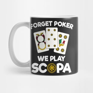 Funny Scopa Quote Italian Card Game Mug